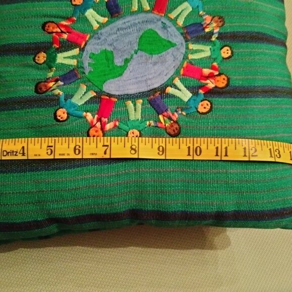 Two "Children Around the World" Pillows - Picture 6 of 6